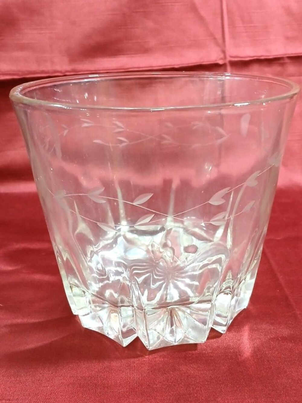 Vintage Princess House Crystal Ice Bucket K01 C